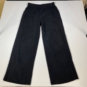 Halara Women’s Corduroy Black Wide Leg Pants
